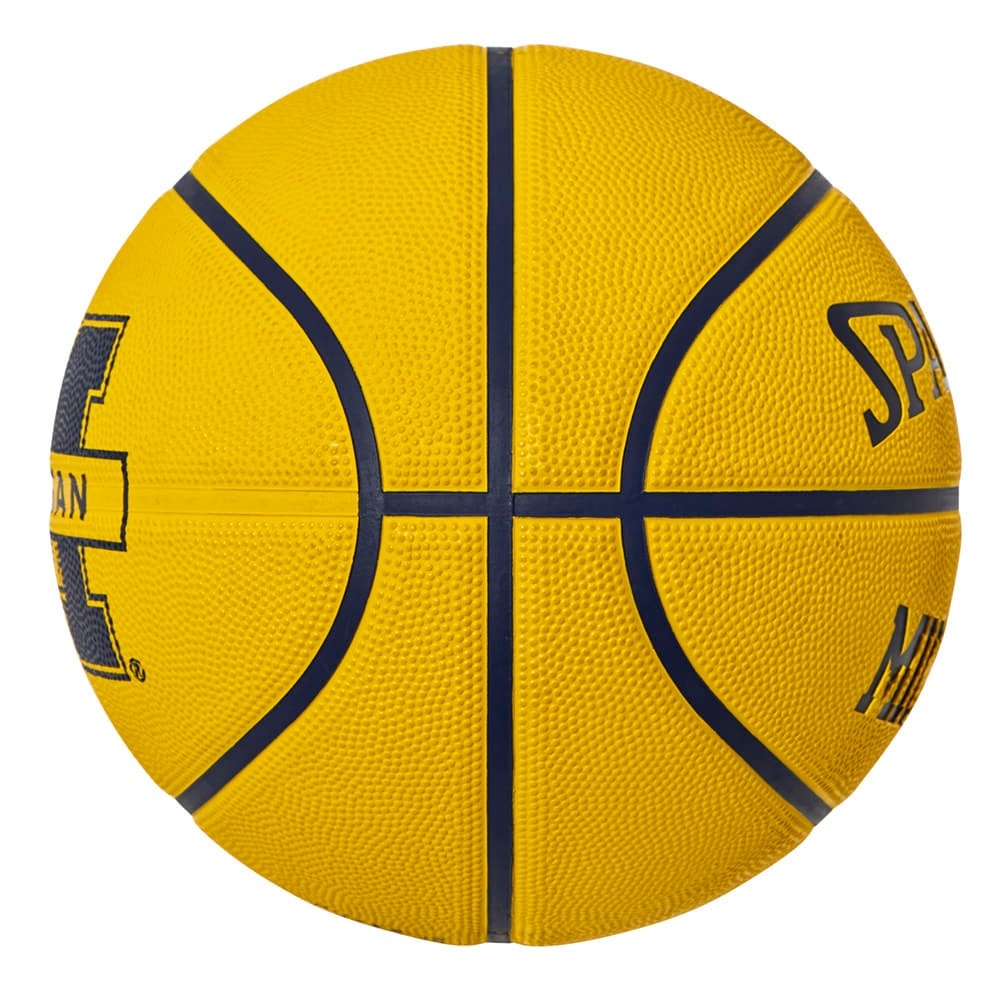 スポルディング（SPALDING）（メンズ）バスケットボール 7号球 ミシガン メイズ ラバー 85-132J