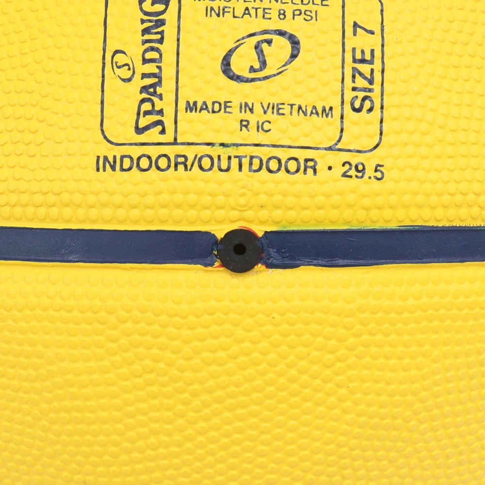スポルディング（SPALDING）（メンズ）バスケットボール 7号球 ミシガン メイズ ラバー 85-132J