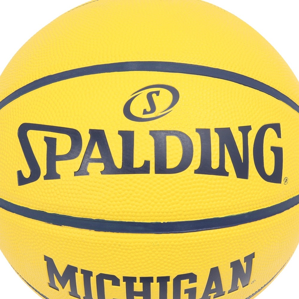 スポルディング（SPALDING）（メンズ）バスケットボール 7号球 ミシガン メイズ ラバー 85-132J