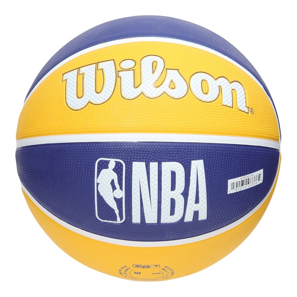 ウイルソン（Wilson）（メンズ）バスケットボール 7号球 NBA TEAM TRIBUTE ゴールデンステート・ウォリアーズ ラバー WTB1300XBGOL