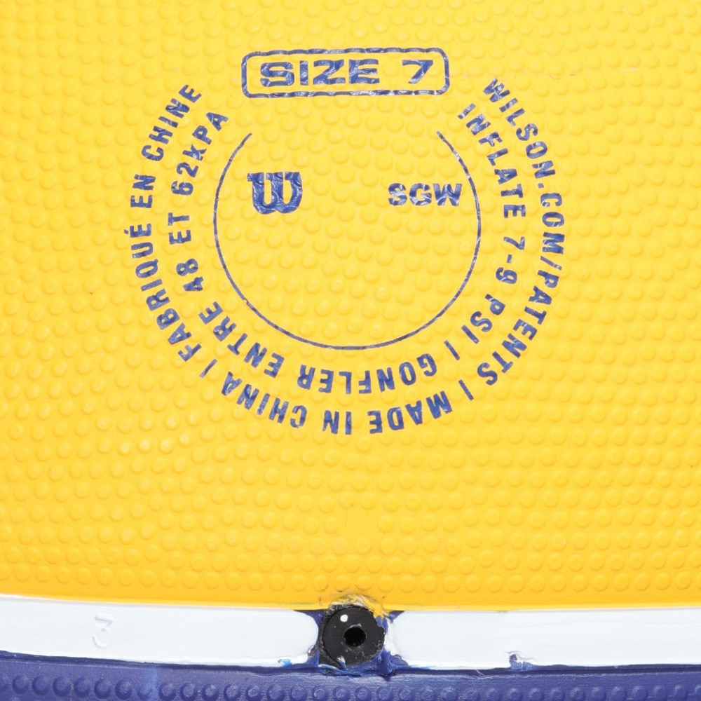 ウイルソン（Wilson）（メンズ）バスケットボール 7号球 NBA TEAM TRIBUTE ゴールデンステート・ウォリアーズ ラバー WTB1300XBGOL
