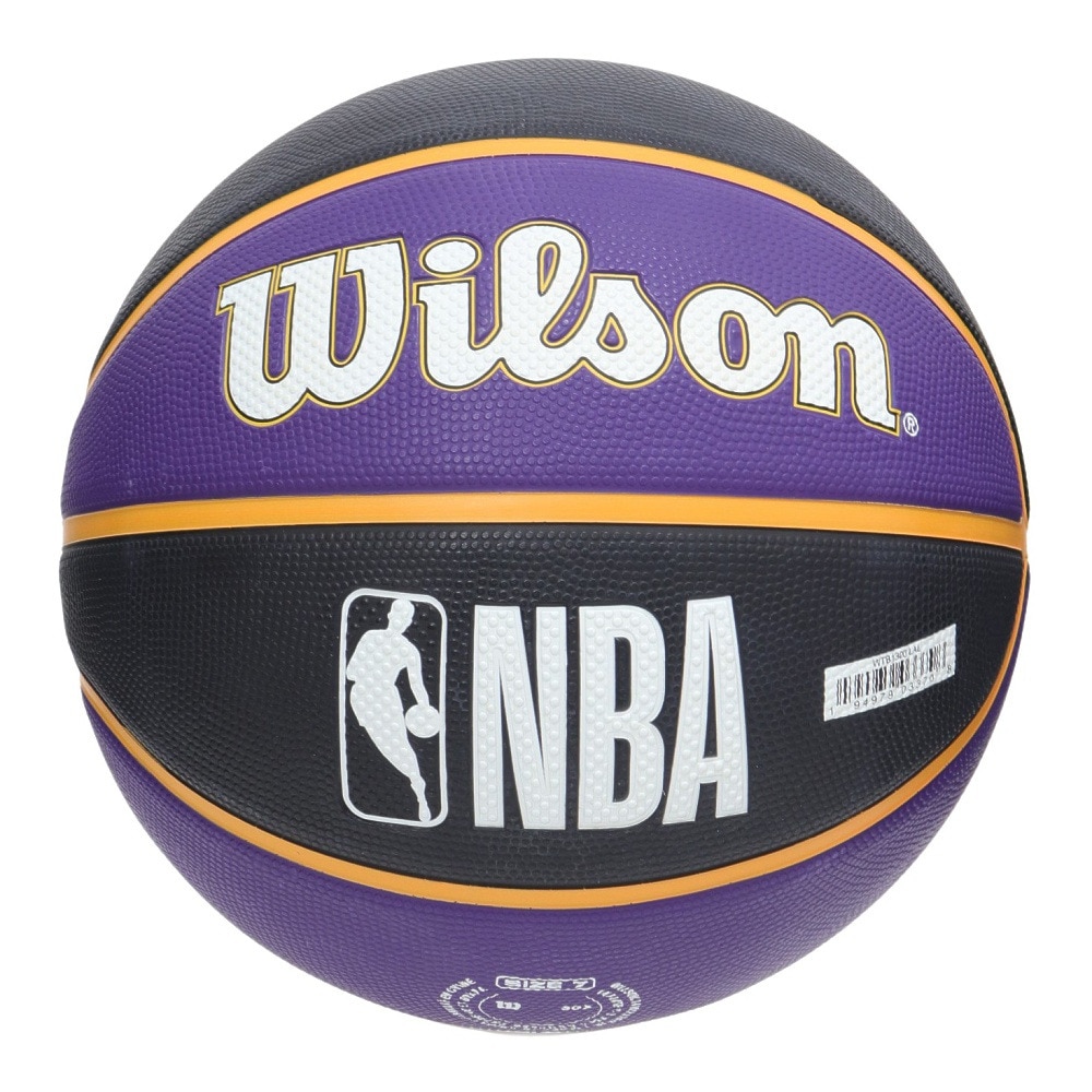 ウイルソン（Wilson）（メンズ）バスケットボール 7号球 NBA TEAM TRIBUTE ロサンゼルス・レイカーズ ラバー WTB1300XBLAL