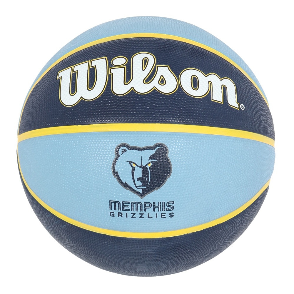 ウイルソン（Wilson）（メンズ）バスケットボール 7号球 NBA TEAM TRIBUTE メンフィス・グリズリーズ ラバー WTB1300XBMEM