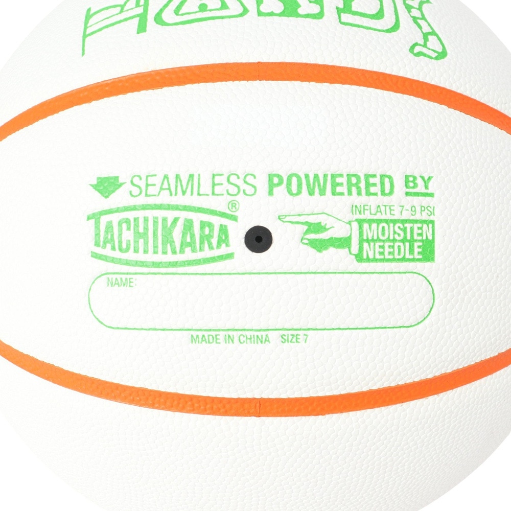 タチカラ（TACHIKARA）（メンズ）バスケットボール 7号球 WHITE HANDS NGNO SB7-2007