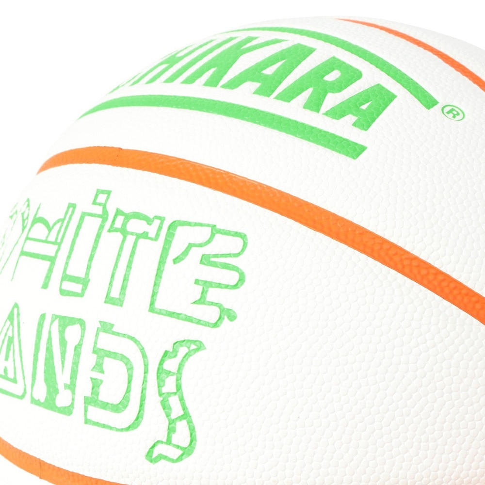 タチカラ（TACHIKARA）（メンズ）バスケットボール 7号球 WHITE HANDS NGNO SB7-2007