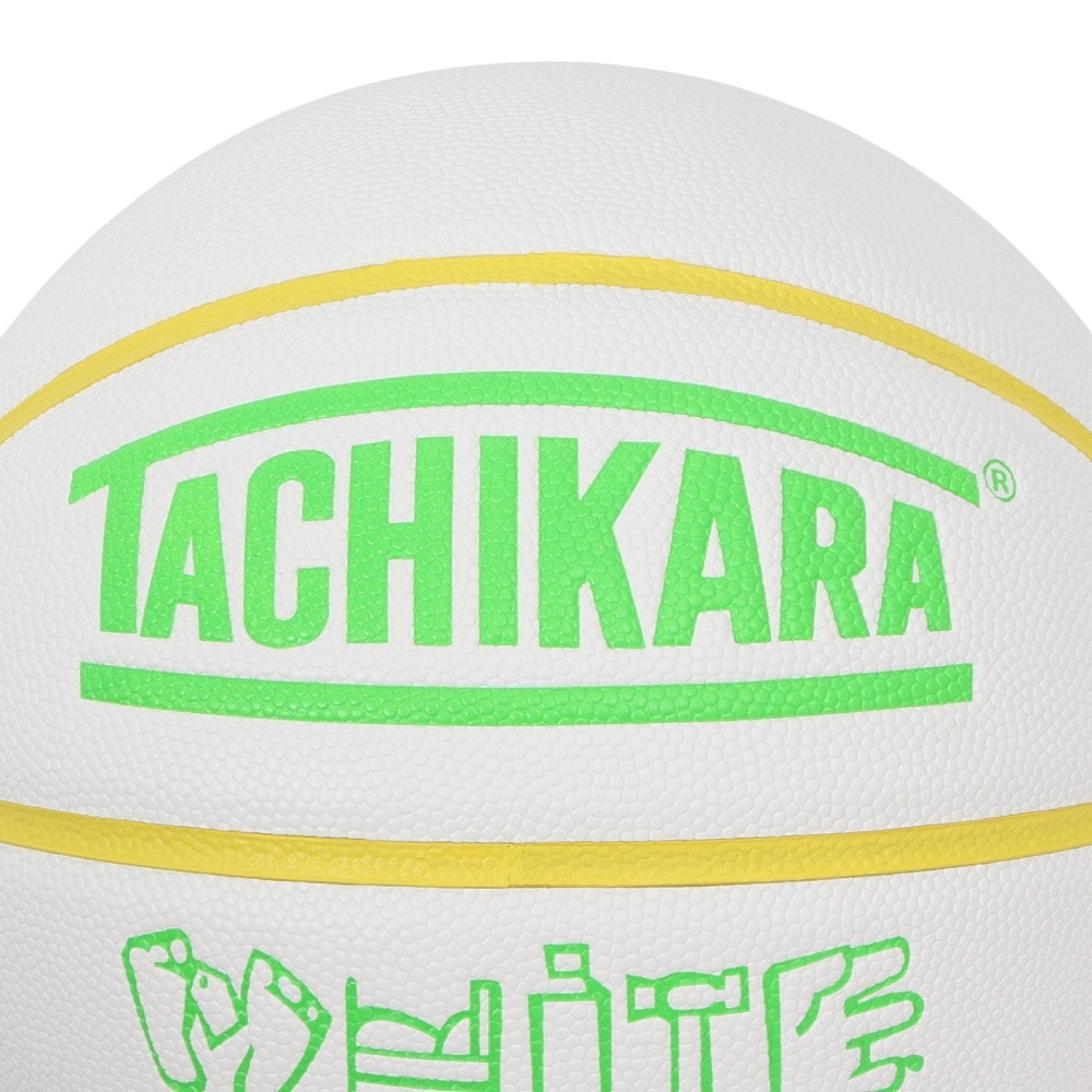 タチカラ（TACHIKARA）（メンズ）バスケットボール 7号球 WHITE HANDS SB7-2016