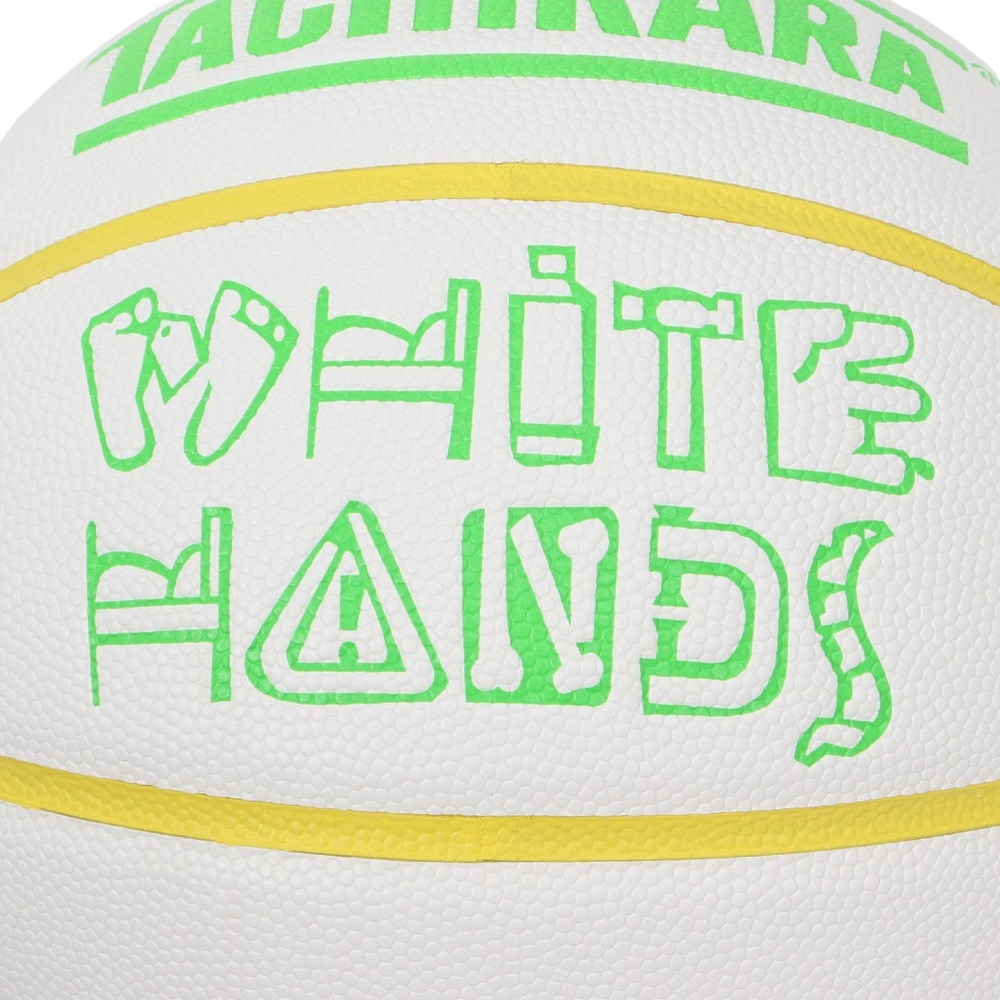 タチカラ（TACHIKARA）（メンズ）バスケットボール 7号球 WHITE HANDS SB7-2016