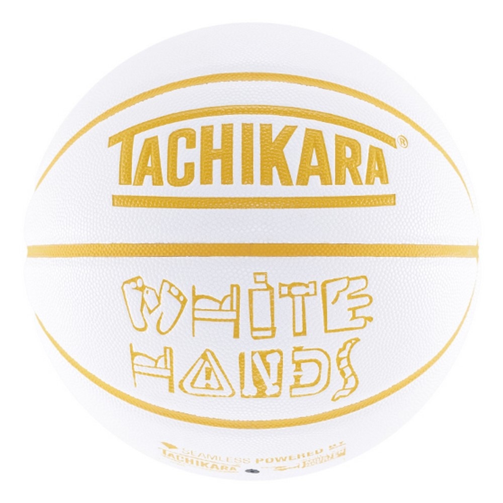 タチカラ（TACHIKARA）（メンズ）バスケットボール 7号球 WHITE HANDS SB7-2023