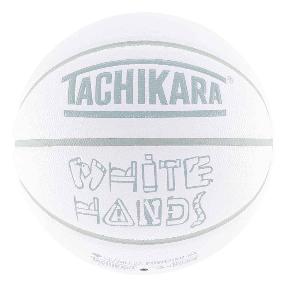 タチカラ（TACHIKARA）（メンズ）バスケットボール 7号球 WHITE HANDS SB7-2024