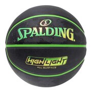 (メンズ)【新商品】バスケットボール 7号球 ハイライト グリーン 85-151J