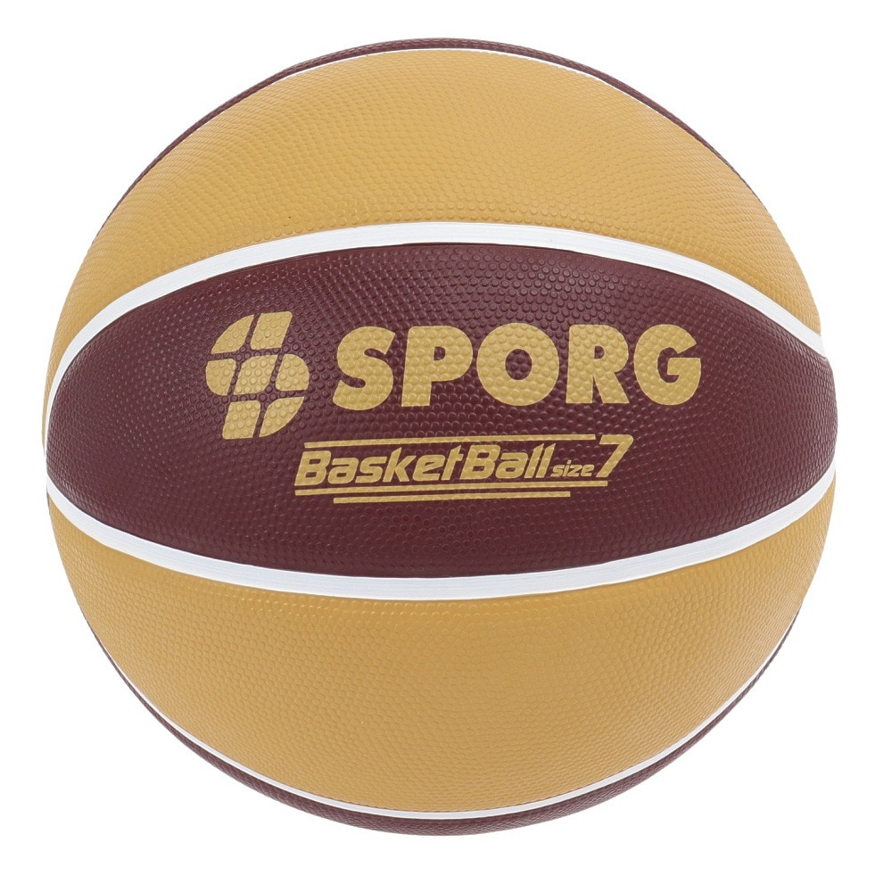 SPORG（SPORG）（メンズ）バスケットボール 7号球 ラバー SPBB-02 BRBE