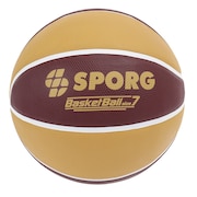 (メンズ)バスケットボール 7号球 ラバー SPBB-02 BRBE