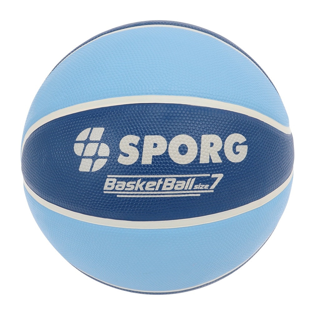 SPORG（SPORG）（メンズ）バスケットボール 7号球 ラバー SPBB-02 NVSX