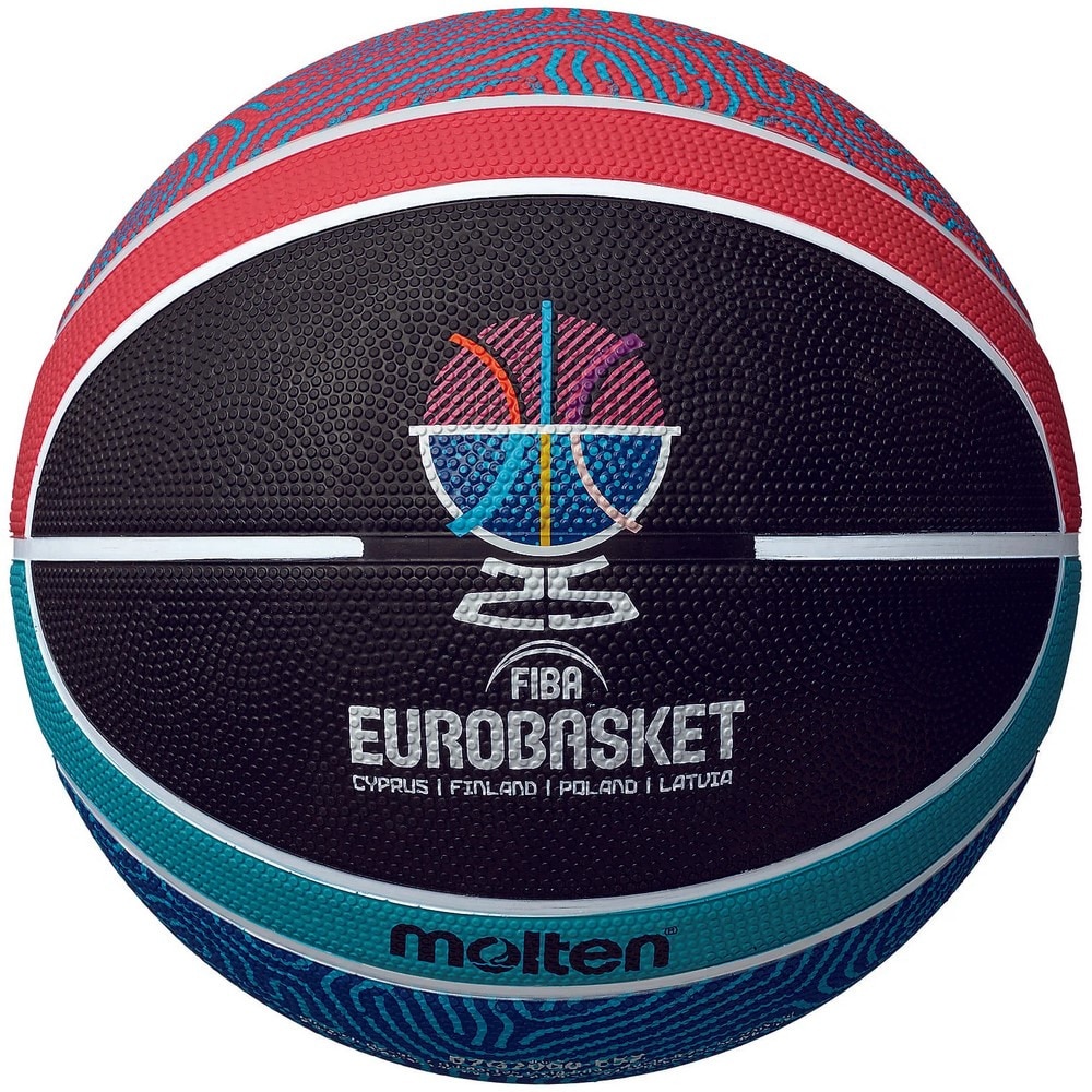 モルテン（molten）（メンズ）バスケットボール 7号球 BG2000 EuroBasket 2025 公式試合球 レプリカ B7G2000-E5Z