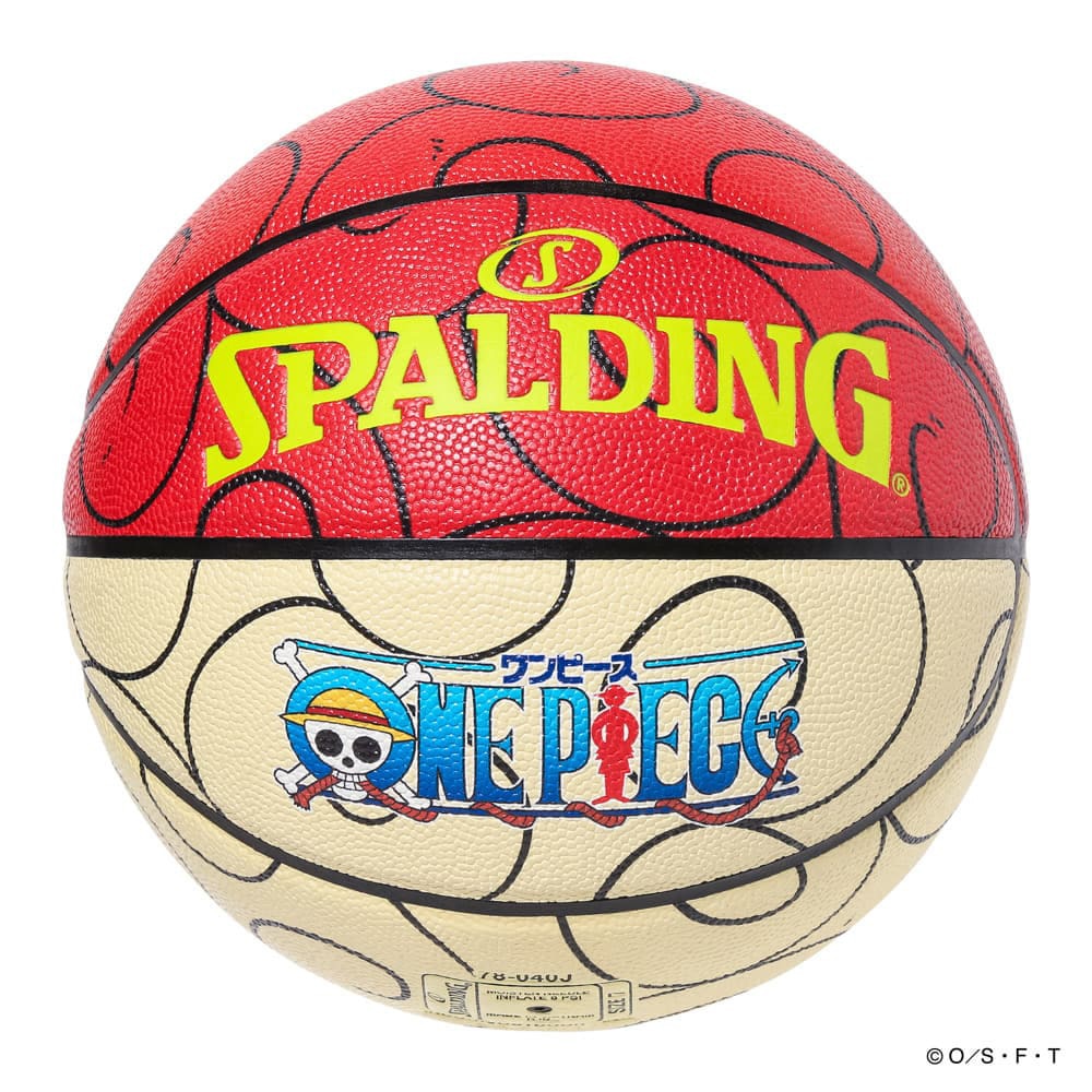 スポルディング（SPALDING）（メンズ）バスケットボール 7号球 ONE PIECE ヒトヒトの実 合成皮革 78-040J