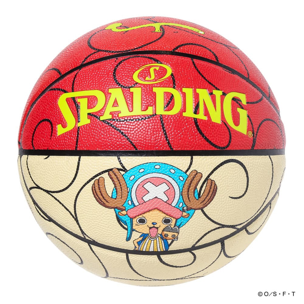スポルディング（SPALDING）（メンズ）バスケットボール 7号球 ONE PIECE ヒトヒトの実 合成皮革 78-040J