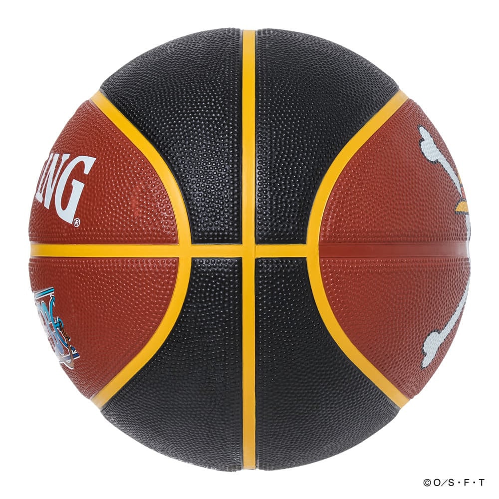 スポルディング（SPALDING）（メンズ）バスケットボール 7号球 ONE PIECE 海賊旗 ラバー 85-344J