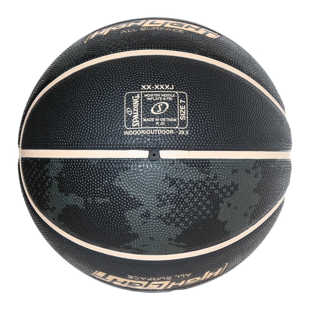 スポルディング（SPALDING）（メンズ）バスケットボール 7号球 ハイライト パール ラバー 85-392J