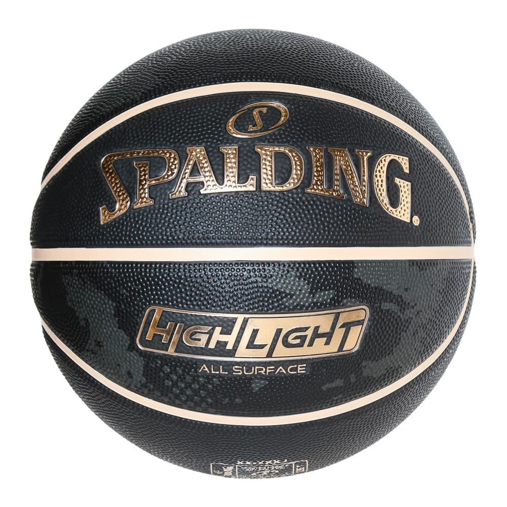 スポルディング（SPALDING）（メンズ）バスケットボール 7号球 ハイライト パール ラバー 85-392J