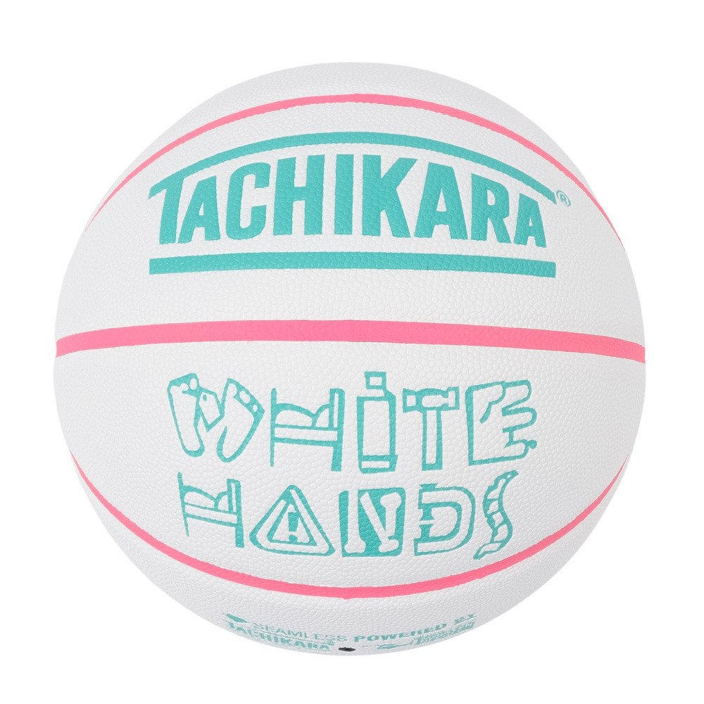 タチカラ（TACHIKARA）（メンズ）バスケットボール 7号球 WHITE HANDS
