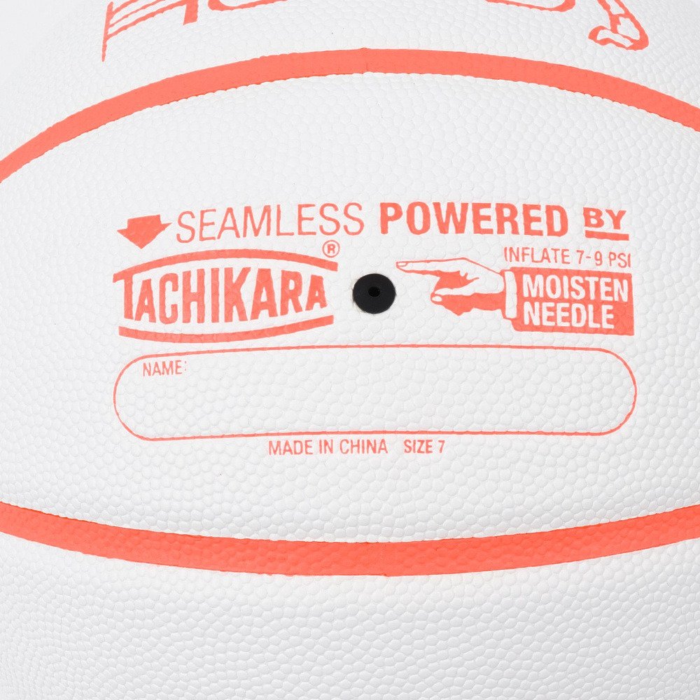 タチカラ（TACHIKARA）（メンズ）バスケットボール 7号球 WHITE HANDS