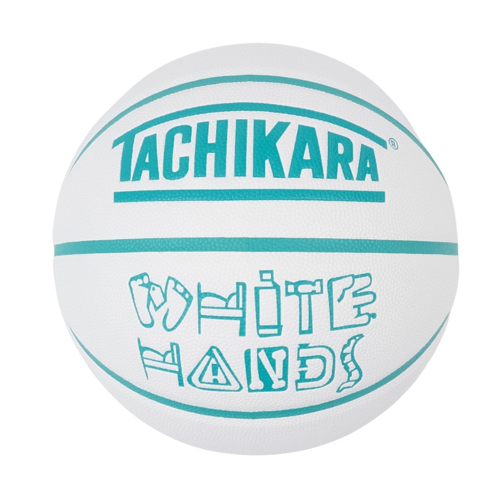 タチカラ（TACHIKARA）（メンズ）バスケットボール 7号球 WHITE HANDS