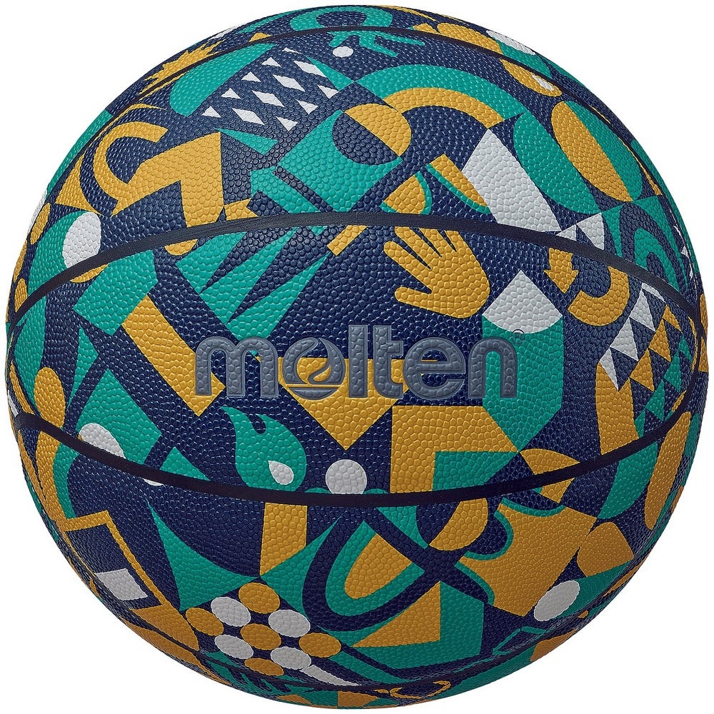 モルテン（molten）（メンズ）バスケットボール 7号球 グラフィックボール 24 B7F3600-2