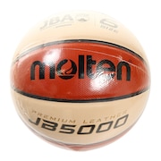 モルテン（molten）（レディース）バスケットボール 6号球 (一般 大学 高校 中学校) 女子 検定球 JB5000 B6C5000-X 自主練