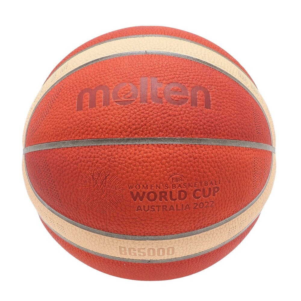 モルテン（molten）（レディース）バスケットボール 6号球 検定球 女子ワールドカップ2022 公式試合球 天然皮革 B6G5000-W2A 屋内  室内 | スポーツ用品はスーパースポーツゼビオ