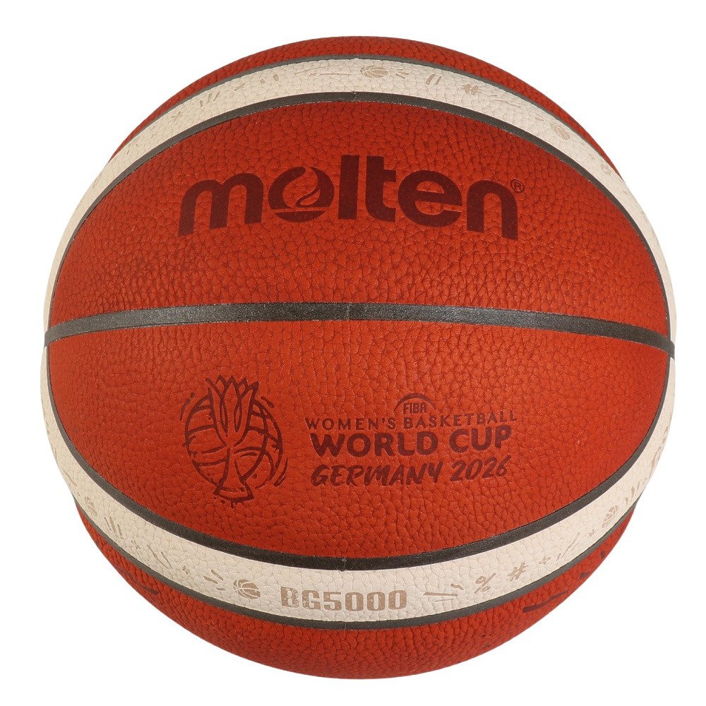 モルテン（molten）（レディース）バスケットボール 6号球 検定球 FIBA