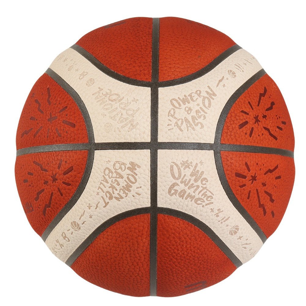 モルテン（molten）（レディース）バスケットボール 6号球 検定球 FIBA