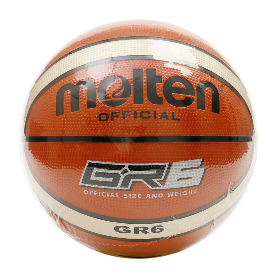 モルテン（molten）（レディース）バスケットボール 6号球 (一般 大学 高校 中学校) 女子用 GR6 BGR6-OI 自主練 屋外 室外