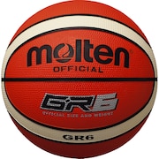 (レディース)バスケットボール 6号球 (一般 大学 高校 中学校) 女子用 GR6 BGR6-OI 自主練 屋外 室外