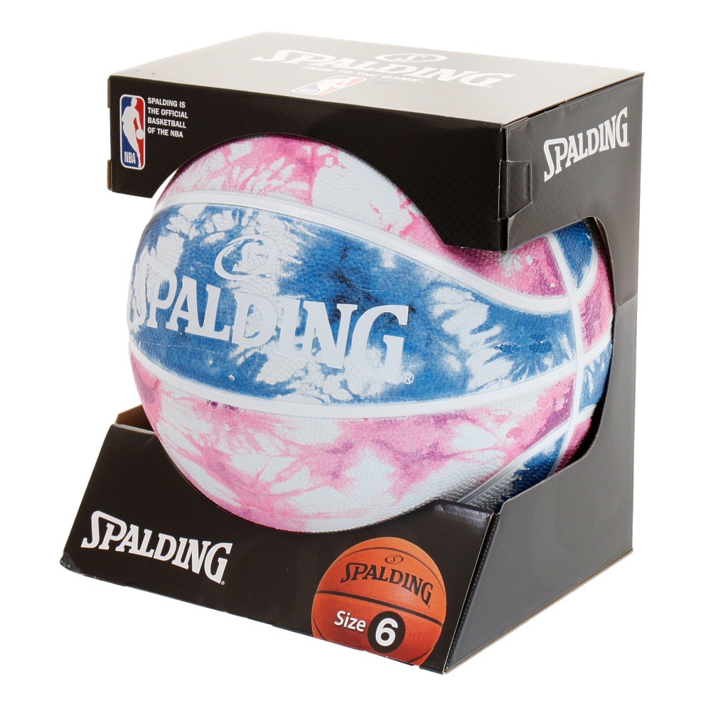 スポルディング（SPALDING）（レディース）バスケットボール 6号球 タイダイオーセンティック 84-498J