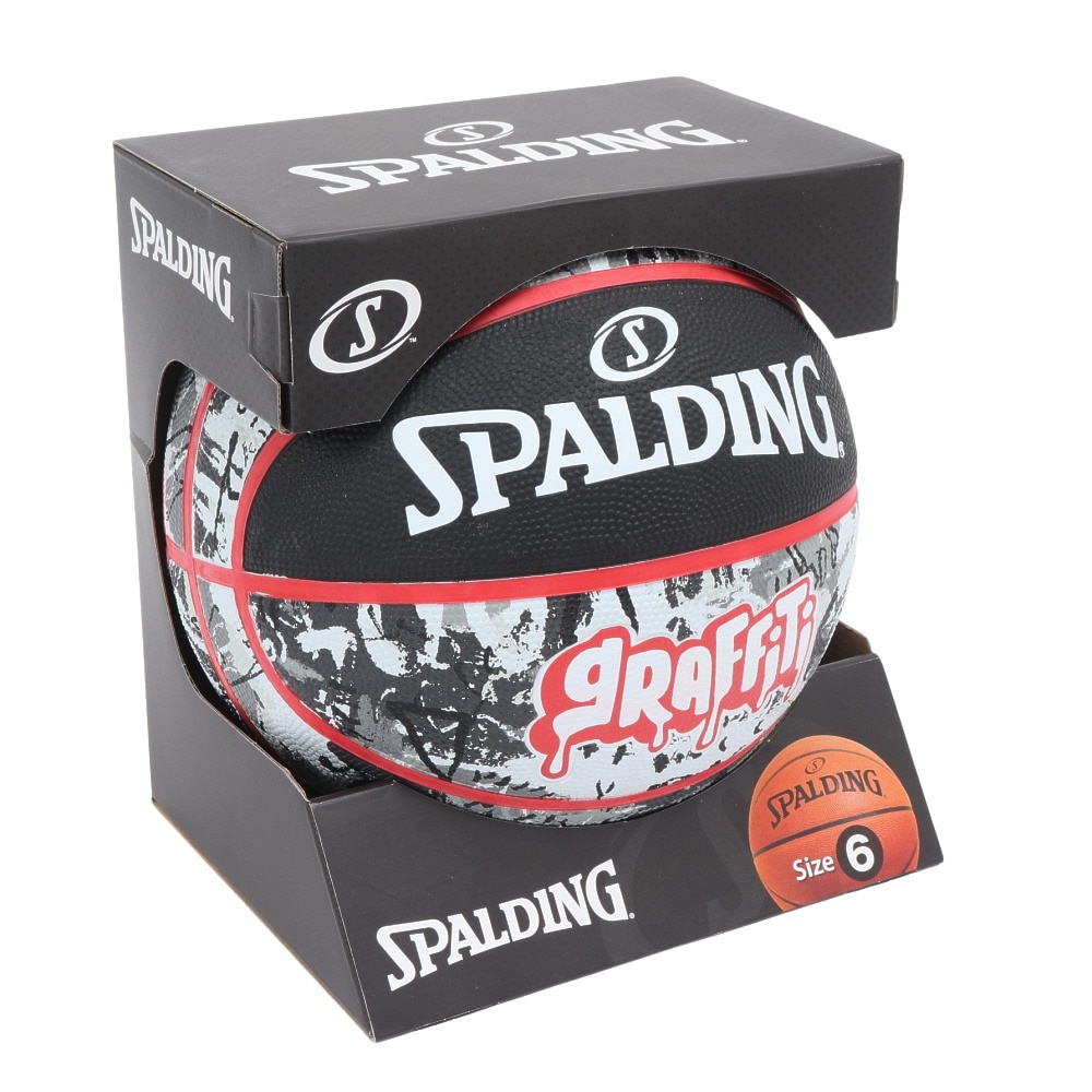 スポルディング（SPALDING）（レディース）バスケットボール 6号球 グラフィティ 84-532J