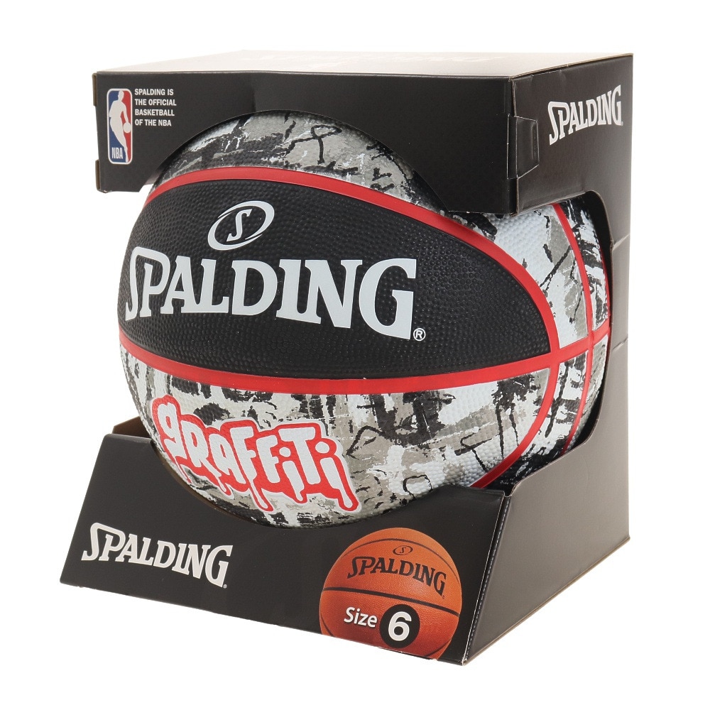 スポルディング（SPALDING）（レディース）バスケットボール 6号球 グラフィティ 84-532J