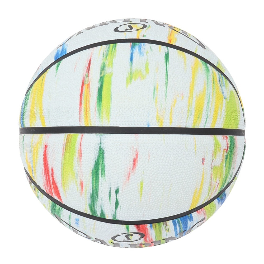 スポルディング（SPALDING）（レディース）バスケットボール 6号球 マーブル レインボー 84-406Z