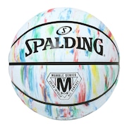 スポルディング（SPALDING）（レディース）バスケットボール 6号球 マーブル レインボー 84-406Z