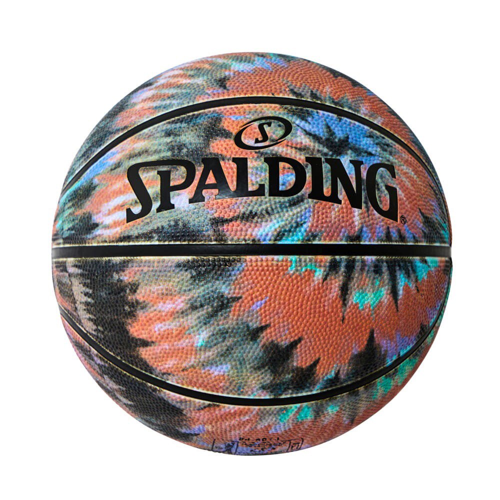 スポルディング（SPALDING）（レディース、キッズ）バスケットボール スパイラルダイ レッド 6号球 ラバー 84-807J