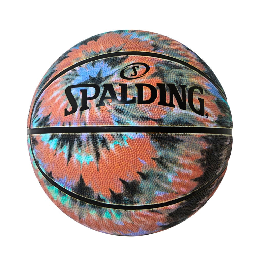 スポルディング（SPALDING）（レディース、キッズ）バスケットボール スパイラルダイ レッド 6号球 ラバー 84-807J