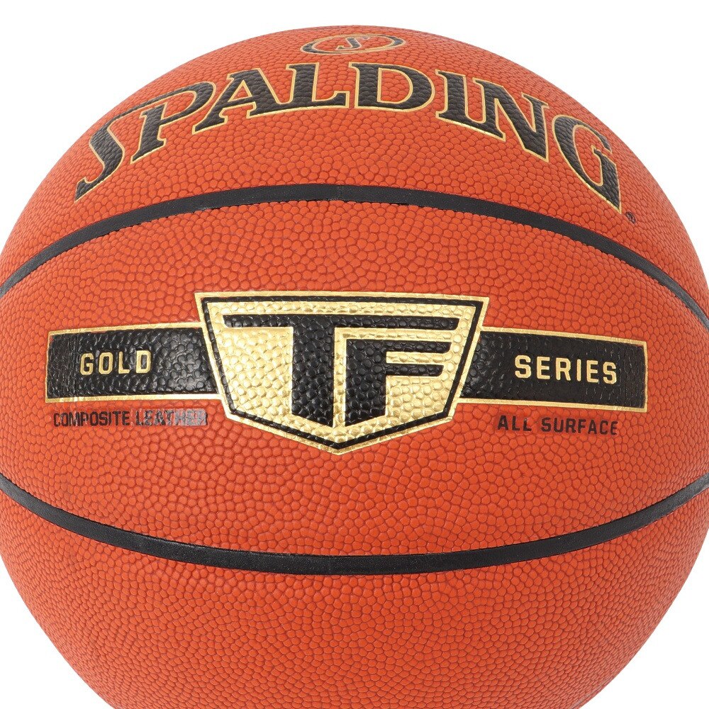 スポルディング（SPALDING）（レディース）バスケットボール ゴールド TF 合成皮革 6号球 76-858Z