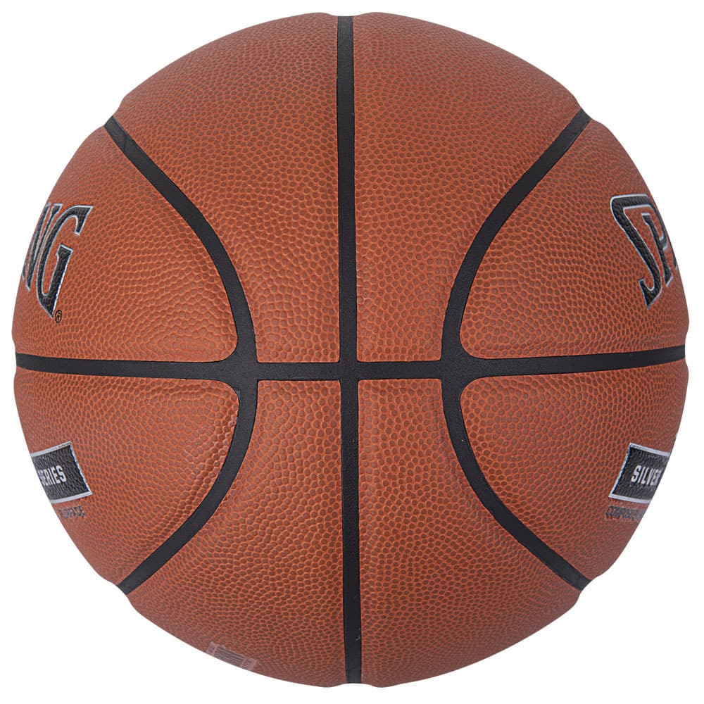 スポルディング（SPALDING）（レディース）バスケットボール シルバー TF 合成皮革 6号球 76-860Z