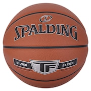 スポルディング（SPALDING）（レディース）バスケットボール シルバー TF 合成皮革 6号球 76-860Z