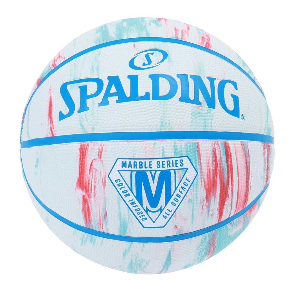 スポルディング（SPALDING）（メンズ、レディース）バスケットボール 6号球 マーブル アイビス ラバー 84-934J