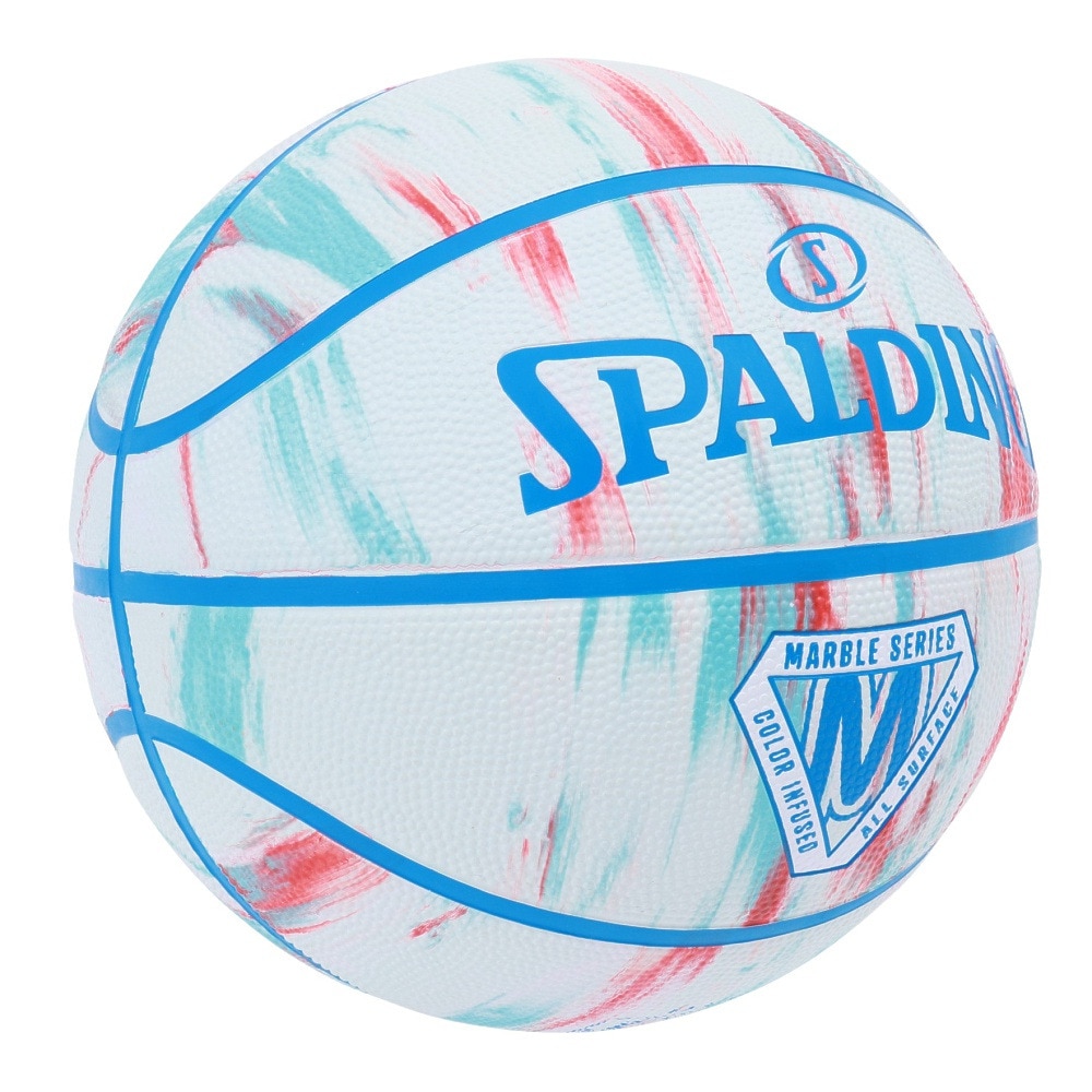 スポルディング（SPALDING）（メンズ、レディース）バスケットボール 6号球 マーブル アイビス ラバー 84-934J