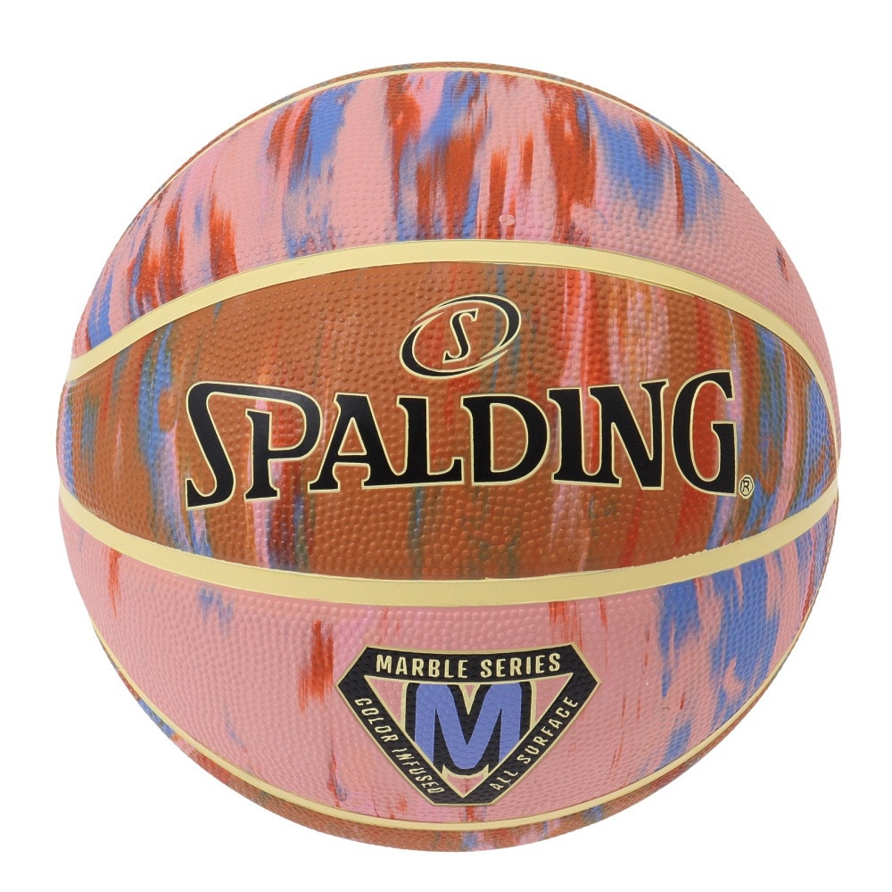 スポルディング（SPALDING）（レディース）バスケットボール 6号球 マーブル デザート サンセット 84-988J