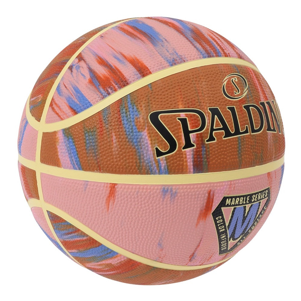 スポルディング（SPALDING）（レディース）バスケットボール 6号球 マーブル デザート サンセット 84-988J