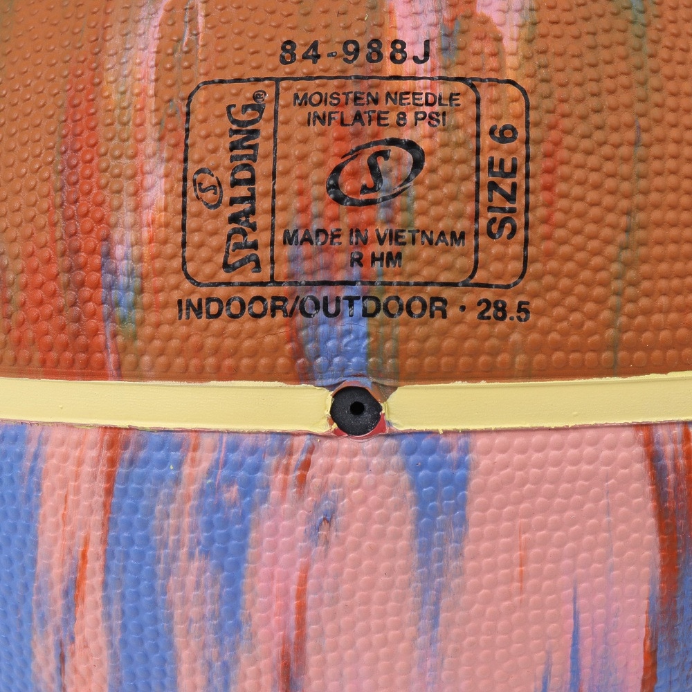 スポルディング（SPALDING）（レディース）バスケットボール 6号球 マーブル デザート サンセット 84-988J