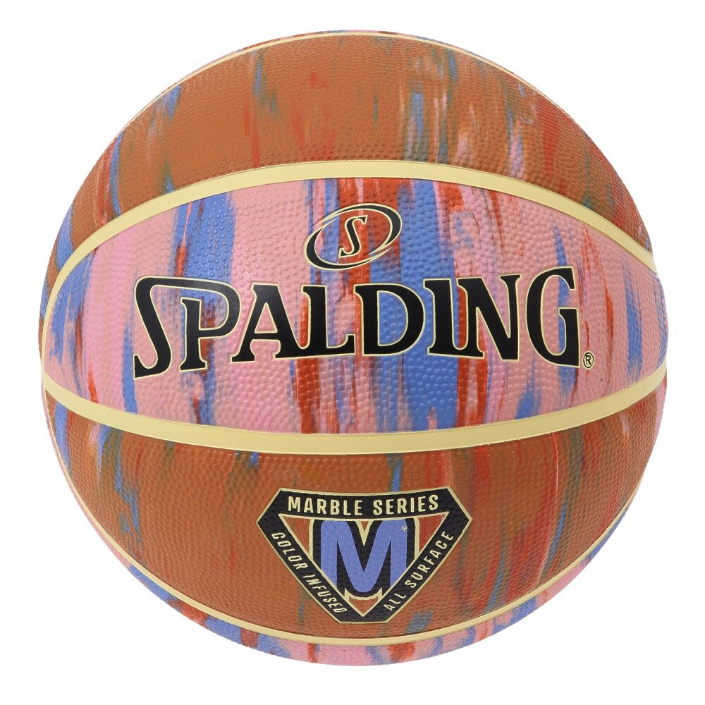 スポルディング（SPALDING）（レディース）バスケットボール 6号球 マーブル デザート サンセット 84-988J