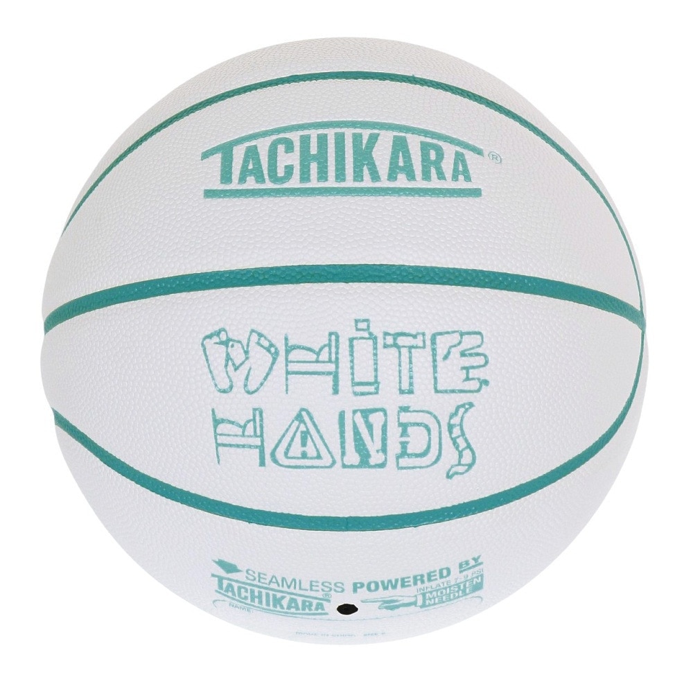 タチカラ（TACHIKARA）（レディース）バスケットボール 6号球 WHITE HANDS size6 SB6-214